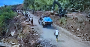 Akses Simpang KKA Pulih  Aceh Utara Bener Meriah Kembali Tersambung