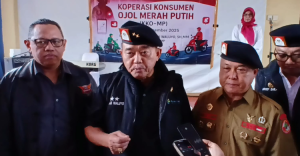 Bantu Tingkatkan Kesejahteraan Driver Ojol Eks Kapolda Sulsel Launching Koperasi Konsumen Ojol Merah Putih