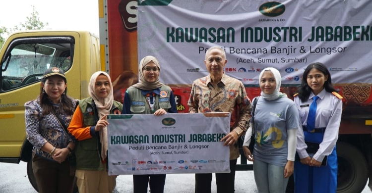 Jababeka Dan Tenant Himpun Rp 350 Juta Bantu Korban Bencana Sumatera