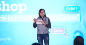 Kolaborasi Kementerian Ekraf Dan Canva Ekspresikan Ide Kreatif Jadi Berbasis AI