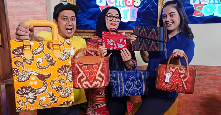 La Suntu Tastio  UMKM Binaan BRI Angkat Tradisi Lewat Produk Tas Tenun