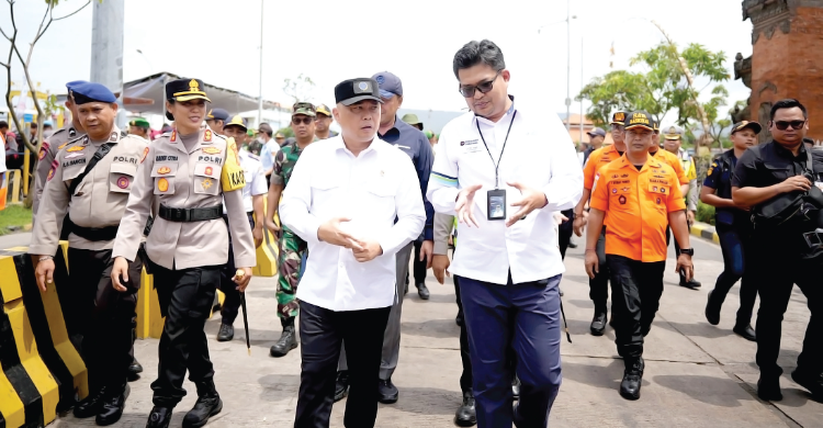 Menhub Tinjau Pelabuhan Gilimanuk ASDP Perkuat Kesiapan Layanan Arus Balik Nataru
