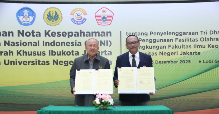 Perkuat SDM Atlet  Rektor UNJ All Out Dukung Hidayat