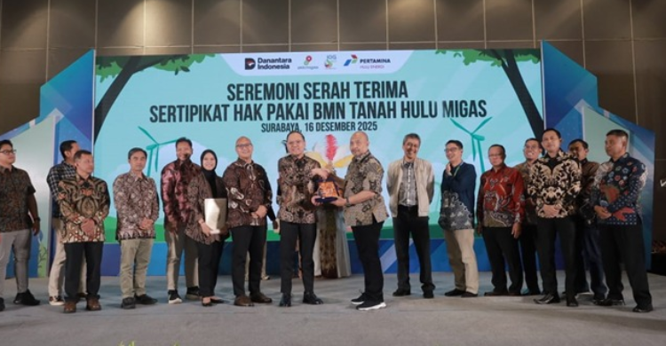 Pertamina EP Raih Sertipikasi Ratusan Ribu Meter Persegi Tanah BMN Hulu Migas