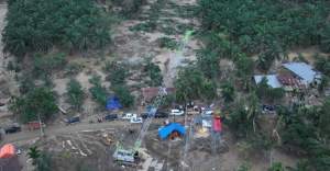 PLN Sulap Crane Jadi Tower Darurat Untuk Pulihkan Listrik Aceh