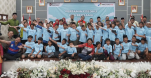 Tebar Energi Kebaikan Pertagas Gelar Khitanan Massal   Santunan Anak Yatim Di Wilayah Rokan