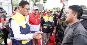 Wamen ESDM Tinjau Satgas Nataru Pertamina Di KM 57 Dan Fuel Terminal Cikampek