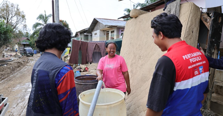 Air Bersih dan Posko Medis Pertamina Jadi Harapan Penyintas Bencana Aceh Tamiang