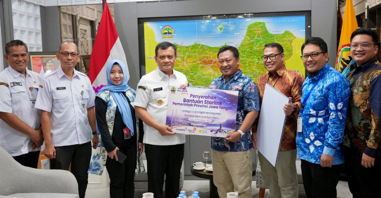 Bantu Pemulihan Pascabencana Jawa Tengah Kembali Kirim Starlink Ke Aceh