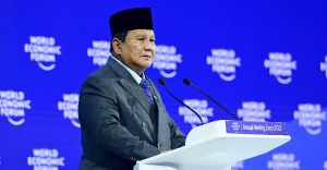 Prabowo Terharu Saat Desa Gembira Dapat Panel Interaktif