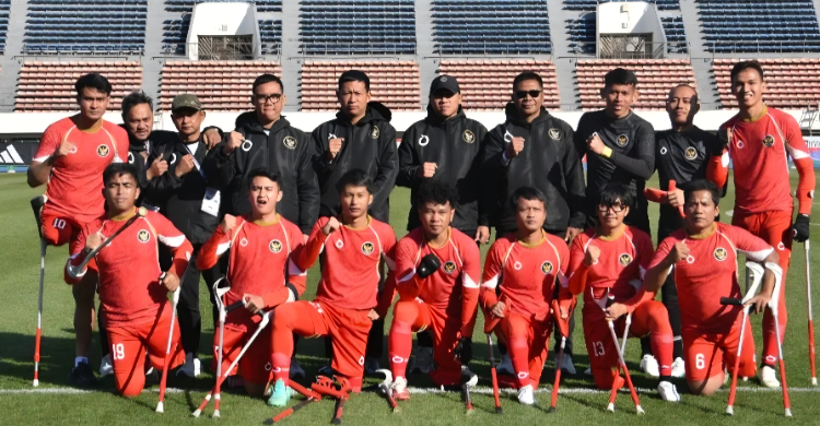 KBRI Tokyo Salut Perjuangan Timnas Amputasi Di ICC 2026