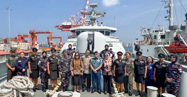 KRI Sultan Iskandar Muda Sandar Di Colombo Usai Tuntaskan Misi UNIFIL