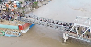 Momen Pemantik Semangat TNI Bekerja 24 Jam Bangun Jembatan