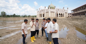 Pemulihan Ponpes Darul Mukhlisin Dikebut  KSP Siap Kawal Pemanfaatan Kayu Hanyut