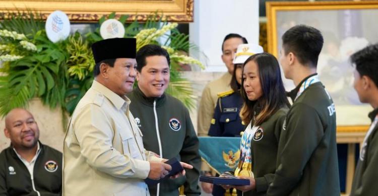 Prabowo Apresiasi Indonesia Di SEA Games 2025  Kemenpora  amp  BRI Salurkan Bonus Atlet