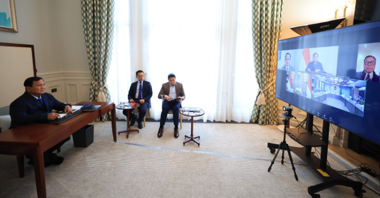 Prabowo Gelar Ratas Penertiban Kawasan Hutan di Sela Lawatan ke London