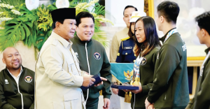 Presiden Prabowo Apresiasi Capaian Bersejarah Indonesia Di SEA Games 2025  Kemenpora Gandeng BRI Salurkan Bonus Atlet