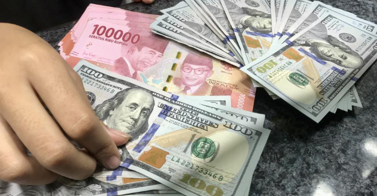 Rupiah Pagi Ini Melemah Ke Level Rp 16 743 Per Dolar AS