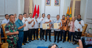 Tekan Biaya Logistik  KS Pemkot Cilegon Teken MoU Bangun Akses Jalan Pelabuhan