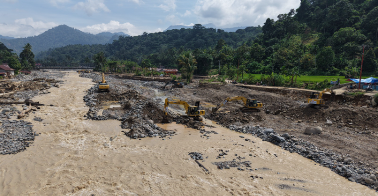 Warga Puji Normalisasi Sungai Batang Kuranji  Jalan Kembali Aman