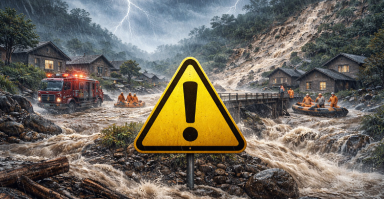 Waspada Bencana Susulan  BNPB Imbau Warga Perhatikan Hujan Intensitas Tinggi