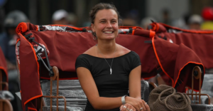 WN Jerman Happy Jajal Becak Listrik Bantuan Prabowo  Ini Inisiatif Bagus