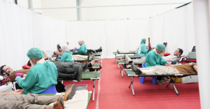 HUT Ke 3 PLN EPI  Ratusan Karyawan Donor Darah Bantu Stok PMI Jakarta