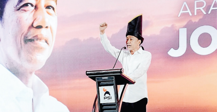 PSI Akan Jadi Partai Besar  Jokowi Siap Mati matian Turun Sampai Kecamatan