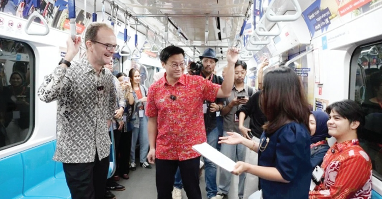 Dubes Inggris Untuk Indonesia Dominic Jermey Promosi  amp  Kampanye Study UK Di MRT