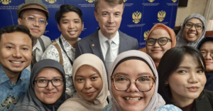 Dubes Rusia Sergei Tolchenov Briefing   Buka Puasa Bareng Wartawan