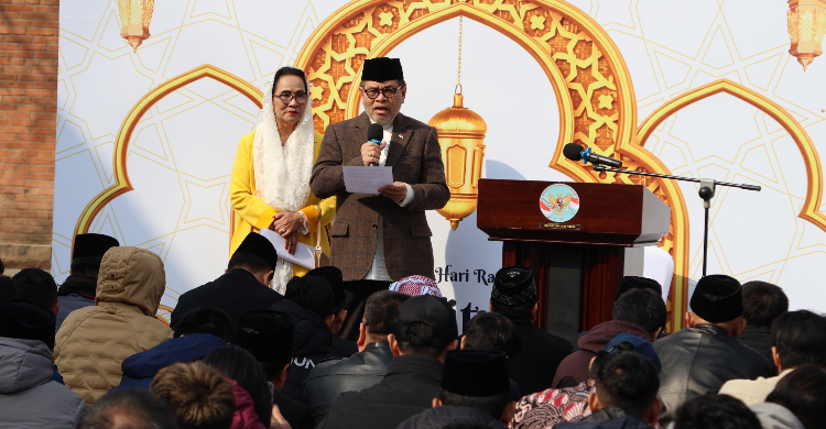 Momen Idul Fitri Di Beijing  Dubes Djauhari Ajak Perkuat Solidaritas