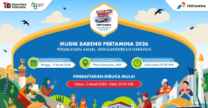 Pertamina Buka Mudik Gratis Ke 15 Kota  Pendaftaran Mulai 3 Maret