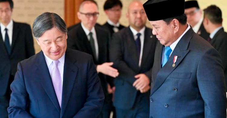 Prabowo   Kaisar Naruhito Makan Siang di Imperial Palace Indonesia dan Jepang Saling Memperkuat dan Melengkapi