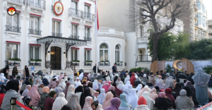 Suasana Khidmat Salat Idul Fitri 1447 H Di KBRI Paris  400 WNI Hadir