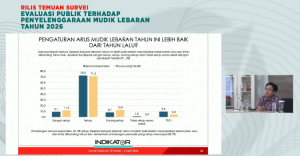 Survei Indikator  81  Pemudik Nilai Lalu Lintas Lancar Dan Kecelakaan Menurun
