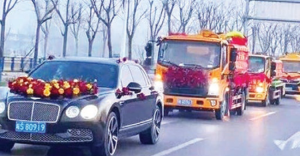 Truk Septic Tank Disulap Menjadi Mobil Pengantin