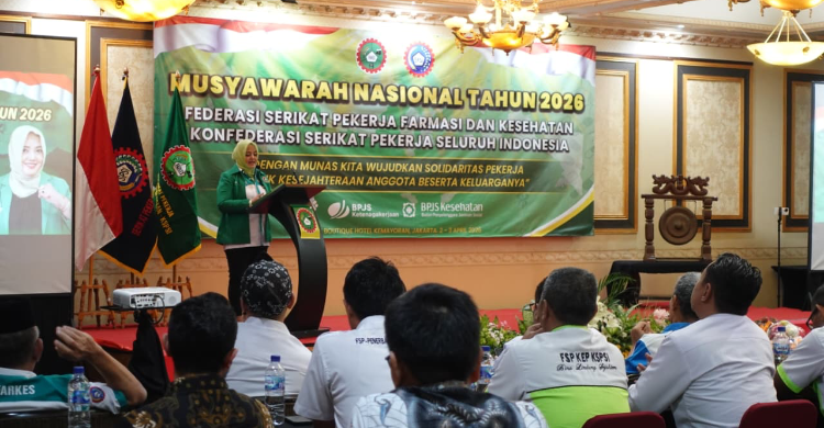 Wiwit Widuri Kembali Terpilih Pimpin FSP FARKES KSPSI Periode 2026 2031