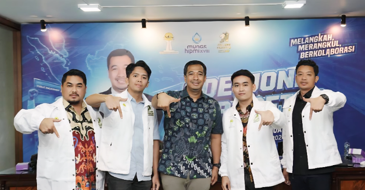 Giliran Hipmi Kalteng Beri Dukungan Ke Ade Jona