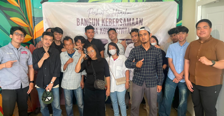 Komunitas Anyer Menteng Jakpus Ajak Masyarakat Jaga Aksi Tetap Damai