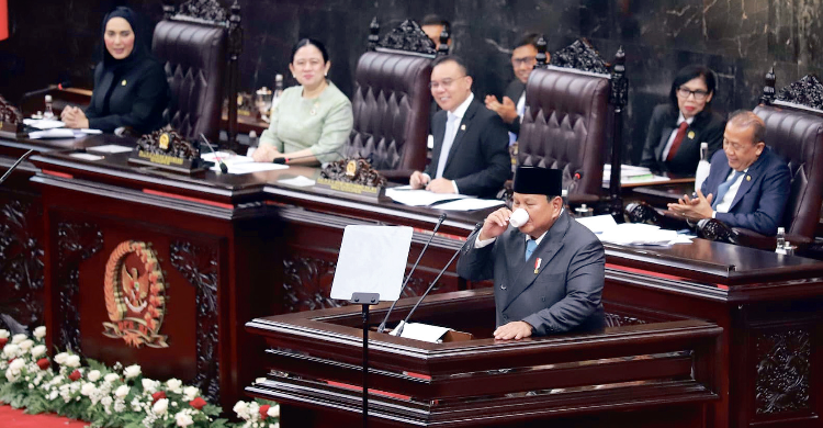 Pidato Penuh Semangat Di DPR  Presiden Targetkan Ekonomi Tumbuh 6 5 Persen