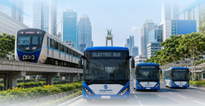 PLN Dorong Masyarakat Tekan Emisi Karbon Gunakan Transportasi Publik Listrik  Dapat Voucher Listrik