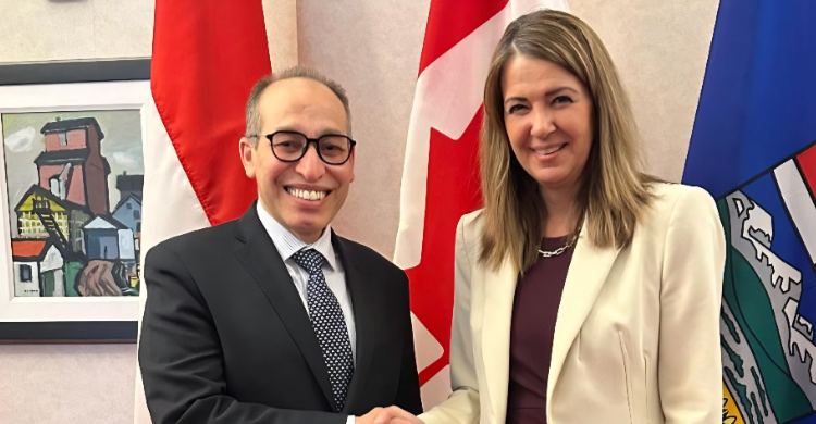 Temui Premier Alberta Dubes Muhsin Syihab Dorong Kerja Sama Energi