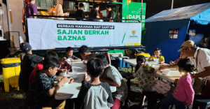 BAZNAS Hadirkan Penerangan Untuk Penyintas Kebakaran Kemayoran