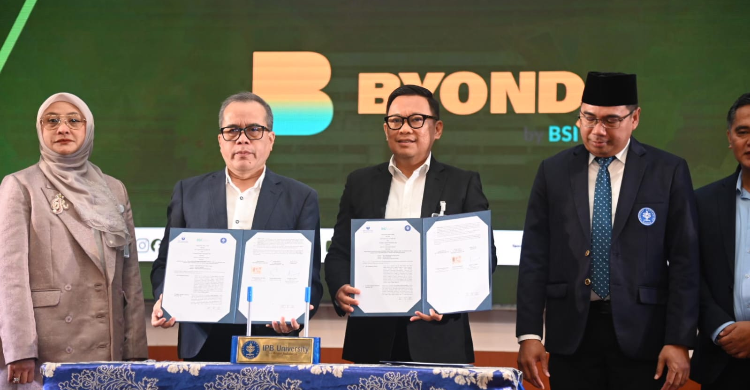BSI dan IPB University Teken Kerja Sama Wakaf Produktif Perluas Akses Pendidikan
