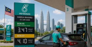 Di Malaysia  Harga BBM Nonsubsidi Sudah Turun