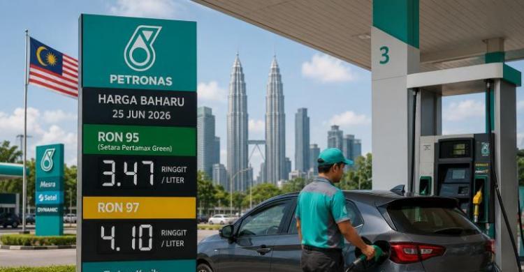 Di Malaysia  Harga BBM Nonsubsidi Sudah Turun