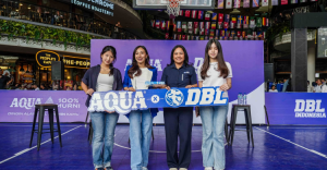Dukung Performa Generasi Muda  AQUA Jadi Hydration Partner Resmi DBL