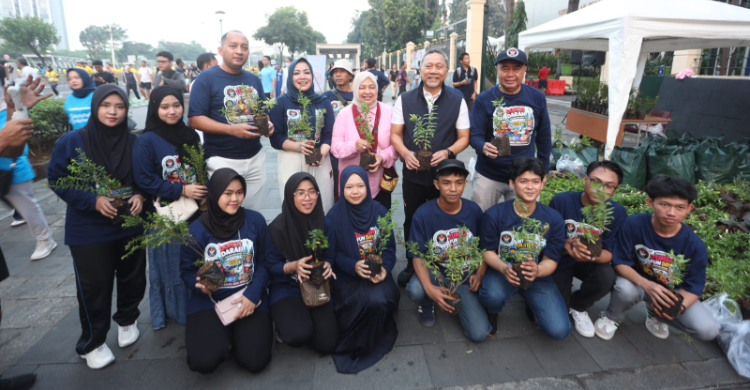 Gema Bela Negara dan GARUDA Gelar Breakfast Jakarta Bersih