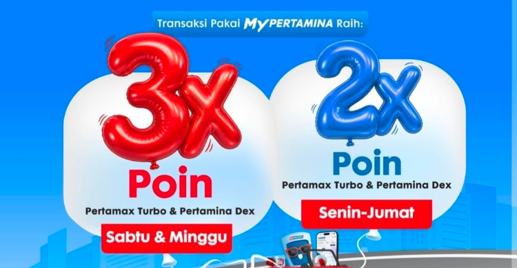 MyPertamina Tebar Promo Cashback dan Extra Points Sepanjang Juni Juli 2026