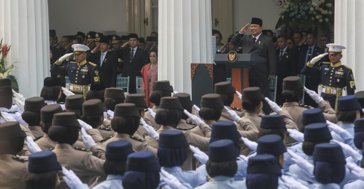 Prabowo  Pancasila Pegangan Utama Indonesia di Tengah Ketidakpastian Global